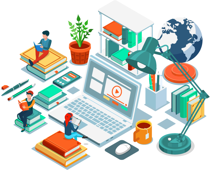 library-illustration