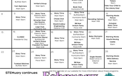 February Calendar of Events