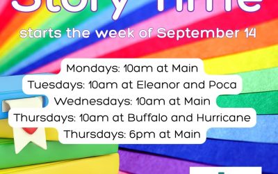 Storytime Returns in September!